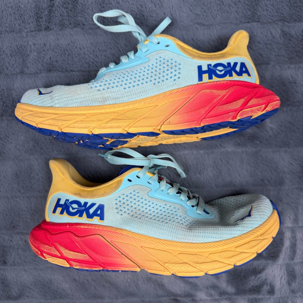 Hoka Arahi 7 Women Running Shoes Sky Sunlit Ocean 1147851 CSPP Size 6B